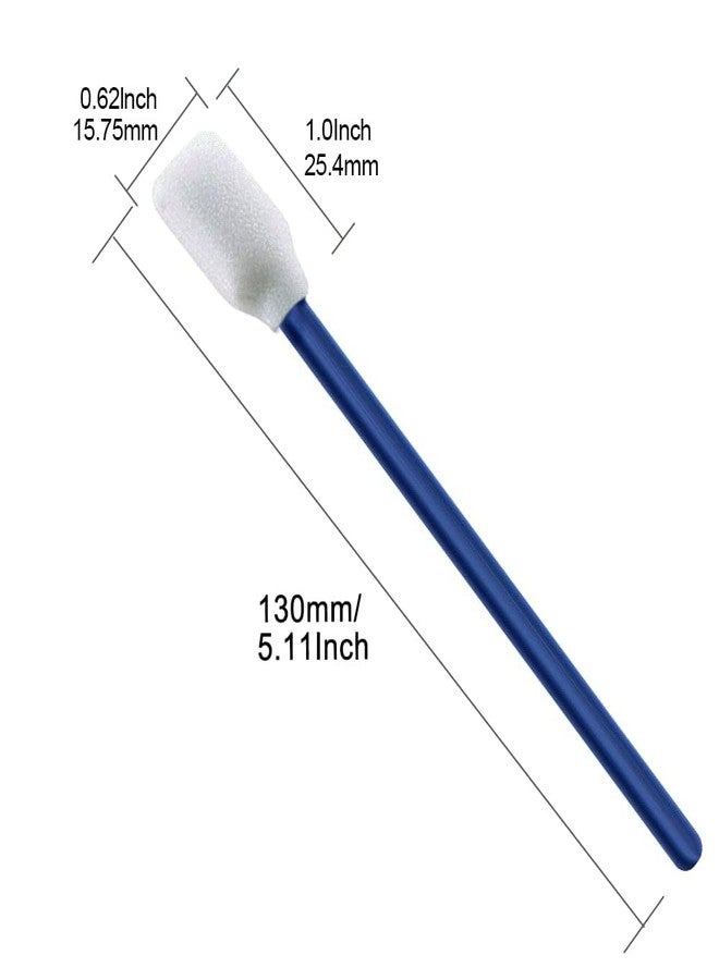 Wellgler's 5.11" Foam Cleaning Swabs, Lint Free Swabs,for Printers, Cameras, Optical Lenses, Guns, Electronics and Car Detailing Swabs (50pcs Navy Blue) - Image 3